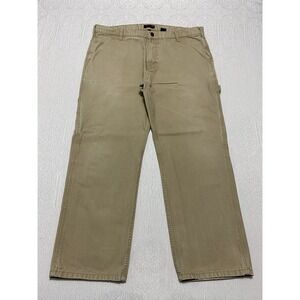 Wolverine Carpenter Work‎ Pants Men's Size 38×30 Brown Canvas